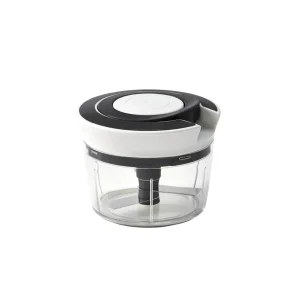 Mini hachoir manuel à corde – noir/gris – 350 ml*Kalorik Fashion