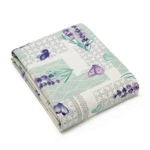 Nappe enduite anti-tache - Symphonie lavande Lavende*Maison Héritage Online
