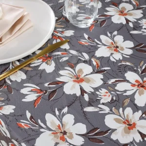 Nappe enduite anti-tache - Coucher de soleil Gris foncé*Chevignon Sale