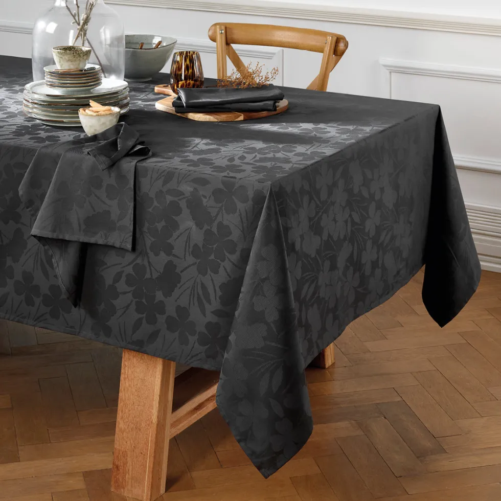 nappe_tiss_jacquard_fleur_1-2.webp Nappe tissé Jacquard Fleurette - Gris foncé*Brandt New