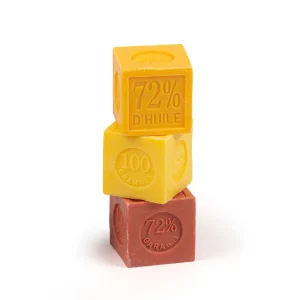 Pack de 3 savons de Marseille solides fruités - 3 x 100 g*Vipshopboutic Best