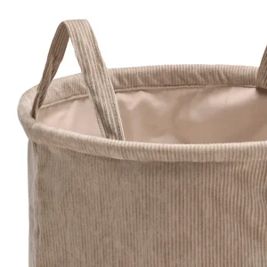 Panier à linge velours côtelé - Taupe*Rodier Hot