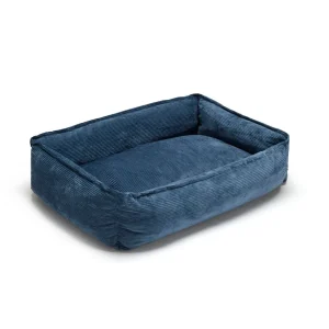 Panier pour chien velours côtelé - Bleu*Cacharel Sale