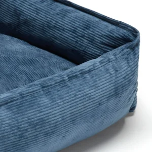 Panier pour chien velours côtelé - Bleu*Cacharel Sale