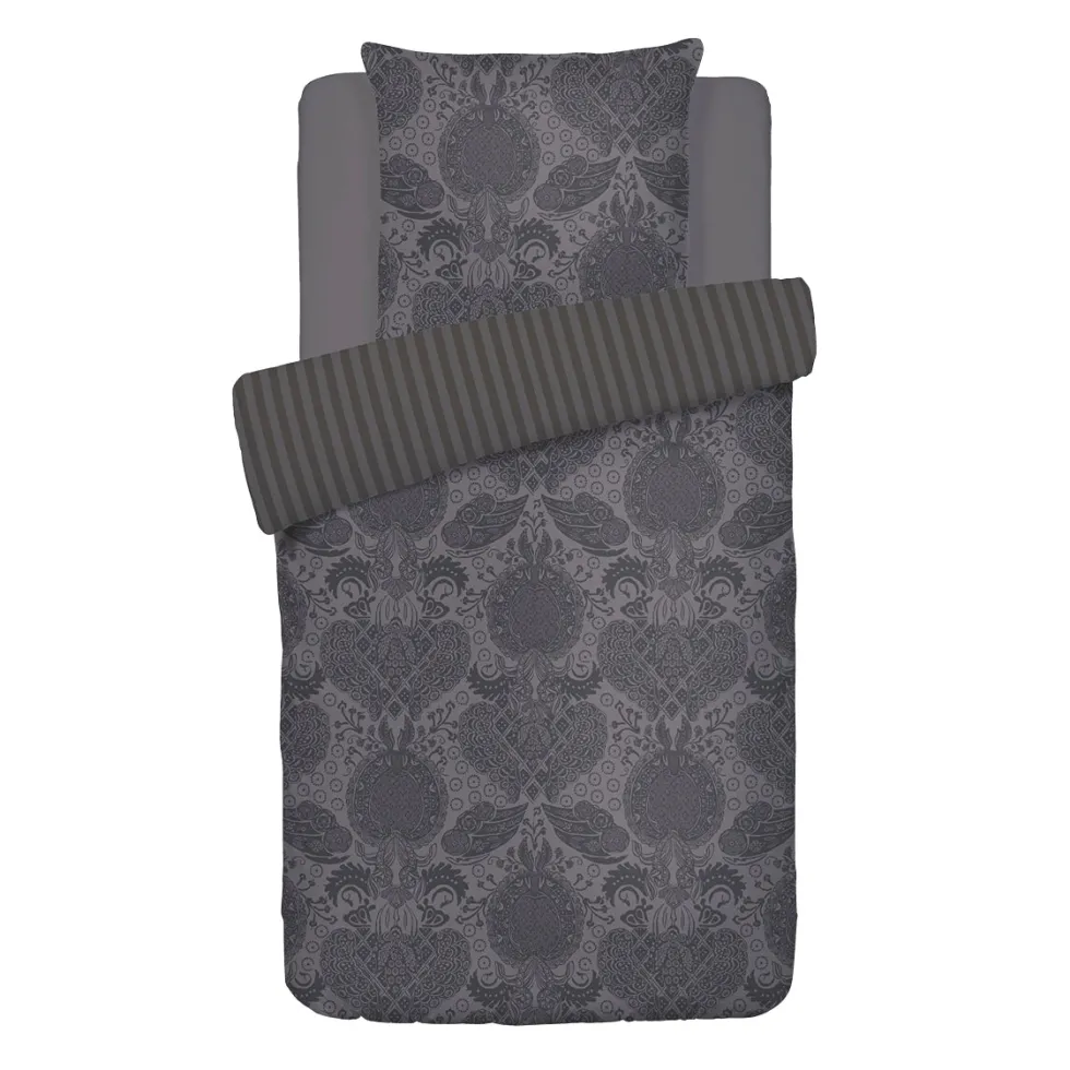 parure__housse_de_couette_0.webp PARURE - Housse de couette + taie(s) - Arles Gris foncé*CXLbyChristianLacroix New