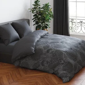PARURE - Housse de couette + taie(s) - Arles Gris foncé*CXLbyChristianLacroix New