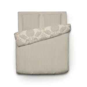 PARURE ARLES - Housse de couette + 2 taies - Taupe rayé*CXLbyChristianLacroix Online