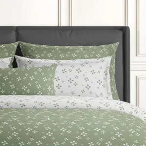 Parure bébé housse de couette + taie d'oreiller satin de coton - Mirabelle Vert*Ines by Ines de la Fressange Hot