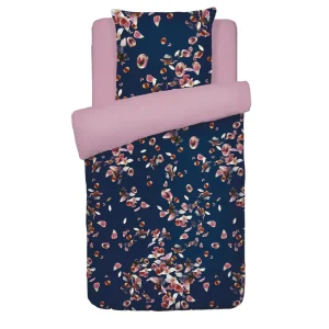 Parure housse de couette + 2 taies satin de coton - Aurore Rose*Cacharel Fashion