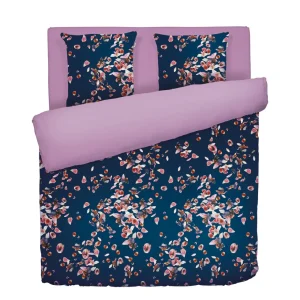 Parure housse de couette + 2 taies satin de coton - Aurore Rose*Cacharel Fashion