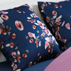Parure housse de couette + 2 taies satin de coton - Aurore Rose*Cacharel Fashion