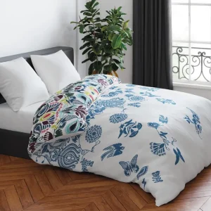 PARURE LOVE STORIES - Housse de couette + 2 taies - Bleu / Multicolore*CXLbyChristianLacroix Online