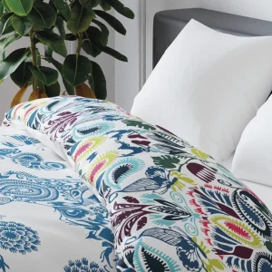 PARURE LOVE STORIES - Housse de couette + 2 taies - Bleu / Multicolore*CXLbyChristianLacroix Online