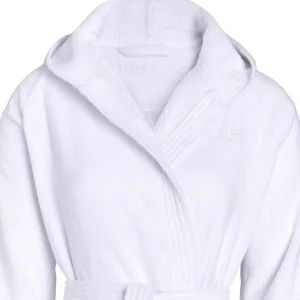 Peignoir avec capuche - Blanc*Maison Héritage Sale