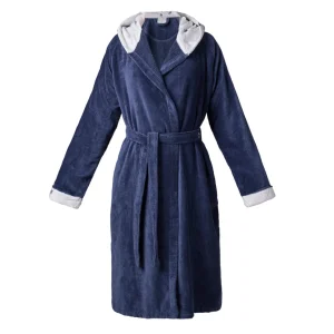 Peignoir avec capuche - Canards Evy Bleu foncé*Chevignon Best