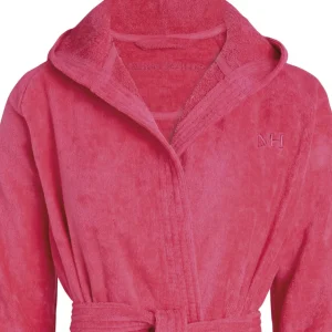 Peignoir avec capuche - Fuchsia*Maison Héritage Fashion