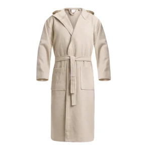 Peignoir avec capuche - Nid d'abeille Taupe*Chevignon Fashion