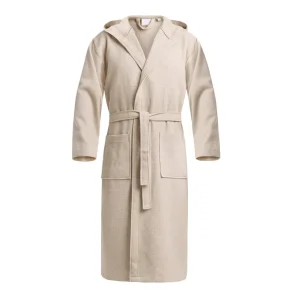 Peignoir avec capuche - Nid d'abeille Taupe*CXLbyChristianLacroix Fashion