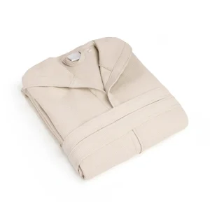 Peignoir avec capuche - Nid d'abeille Taupe*Chevignon Fashion