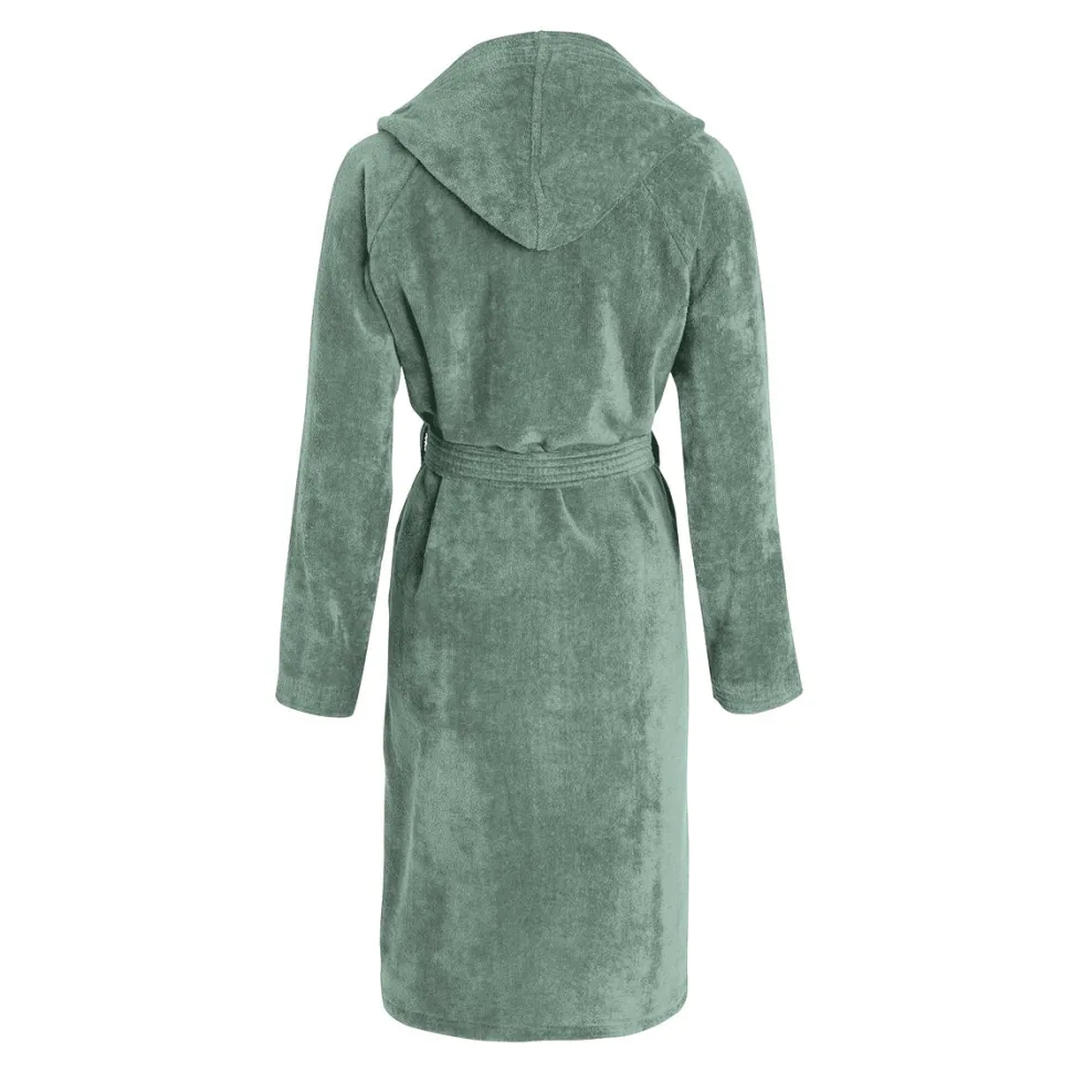 peignoir_avec_capuche_en__1-18.webp Peignoir avec capuche en coton peigné ultra doux et absorbant - Vert bouteille*Ines by Ines de la Fressange Online