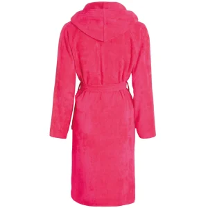 Peignoir avec capuche en coton ultra doux et absorbant - Fuchsia*Rodier Outlet