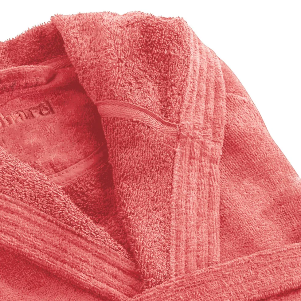 peignoir_avec_capuche_en__2-6.webp Peignoir avec capuche en coton ulta absorbant - Rose hibiscus*Cacharel Clearance