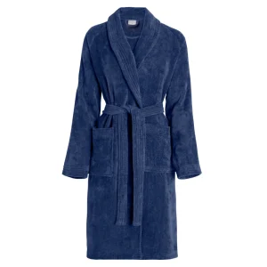 Peignoir avec col châle - Bleu foncé*Chevignon Hot