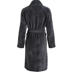 Peignoir avec col châle - Gris foncé*Maison Héritage Outlet