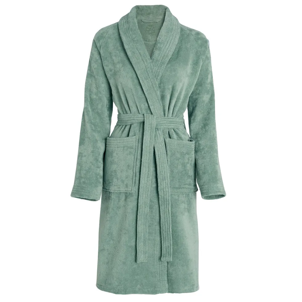 peignoir_avec_col_chle__v_0.webp Peignoir avec col châle - Vert*CXLbyChristianLacroix Outlet