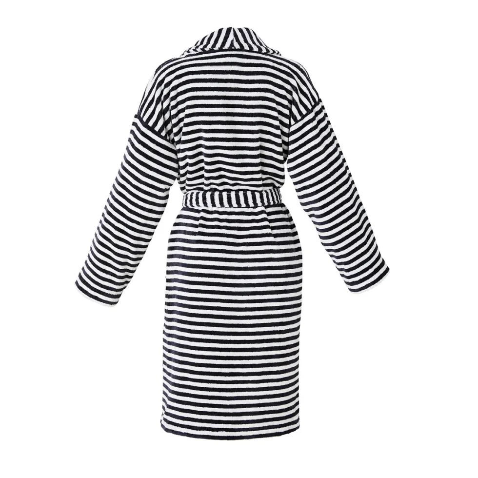 peignoir_avec_col_chle_en_1-1.webp Peignoir avec col châle en coton velours ultra doux et absorbant - Nice Bleu foncé*Ines by Ines de la Fressange Clearance