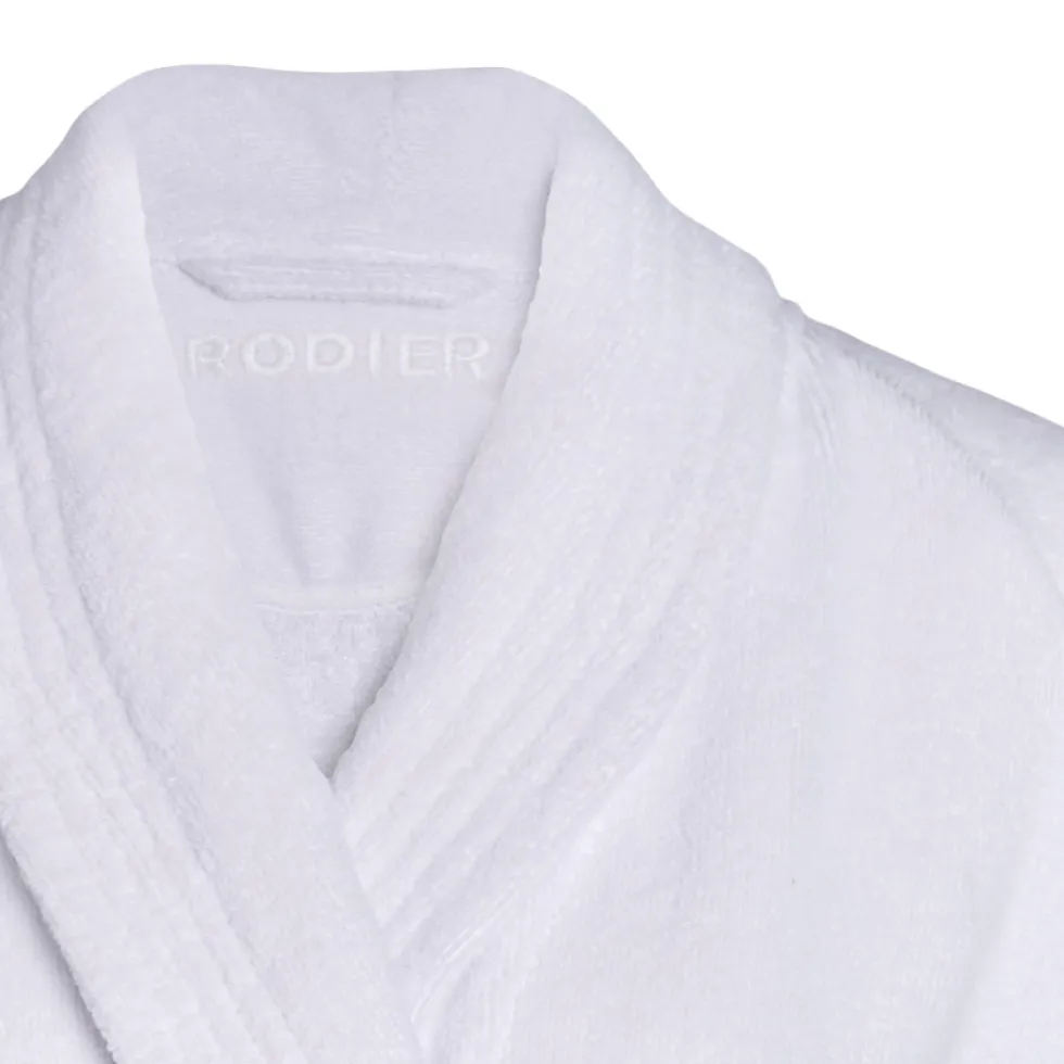 peignoir_avec_col_chle_en_3-5.webp Peignoir avec col châle en 100% coton - Blanc*Chevignon Online