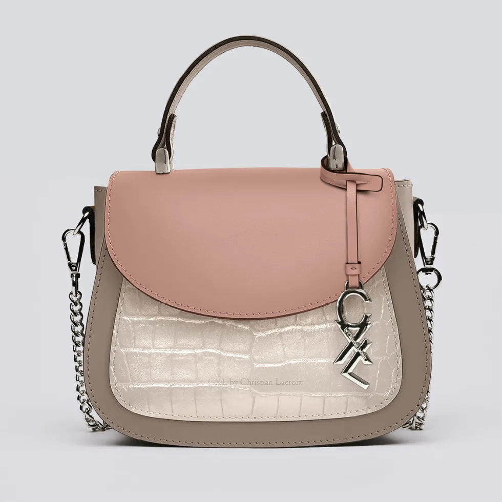 petit_sac__main_haussmann_5-1.webp Petit sac à main Haussmann en cuir croco et rabat cuir lisse*CXLbyChristianLacroix Sale