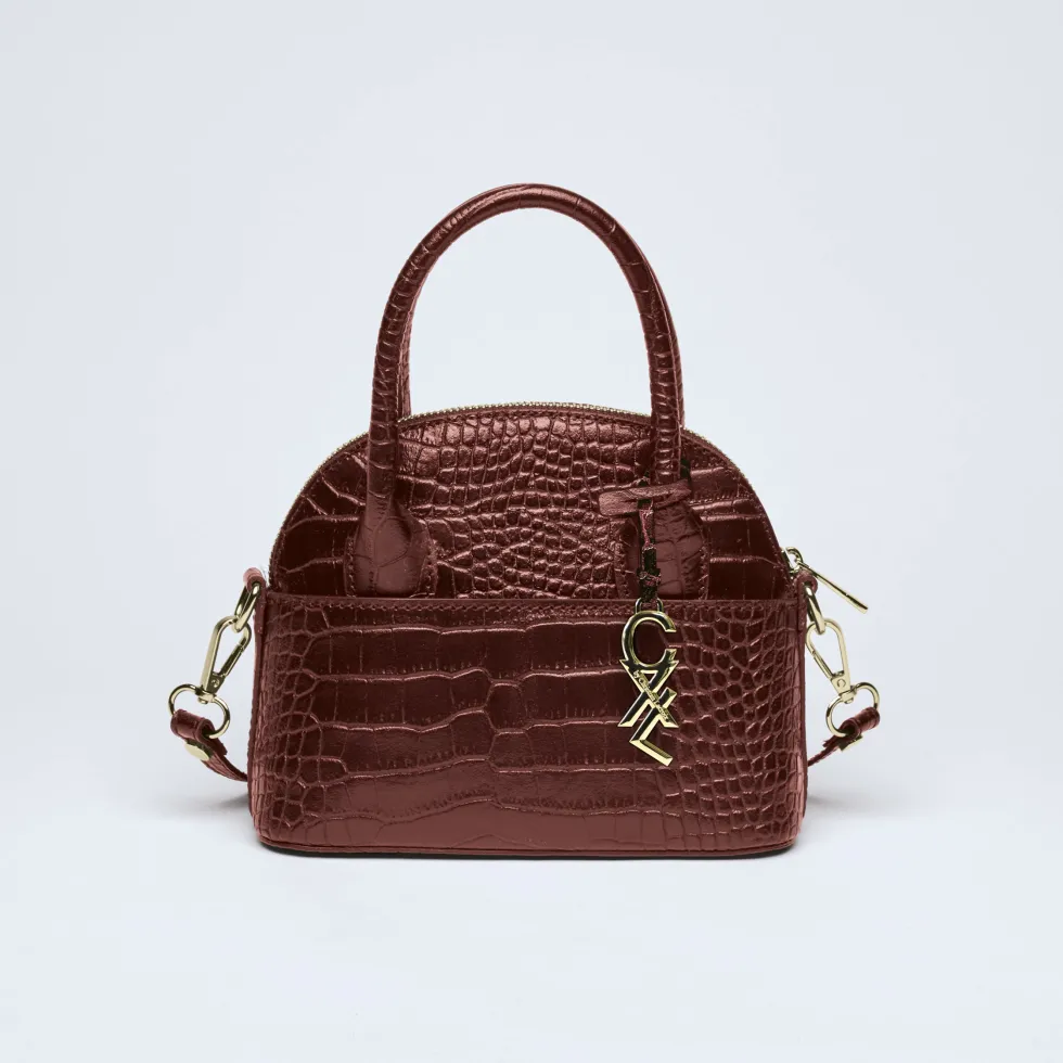 petit_sac_bowling_belair__11.webp Petit sac bowling Bel-air en cuir croco*CXLbyChristianLacroix Online
