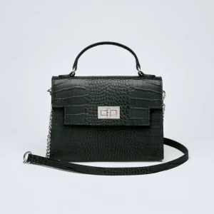 Petit sac bowling Bel-air en cuir croco*CXLbyChristianLacroix Online