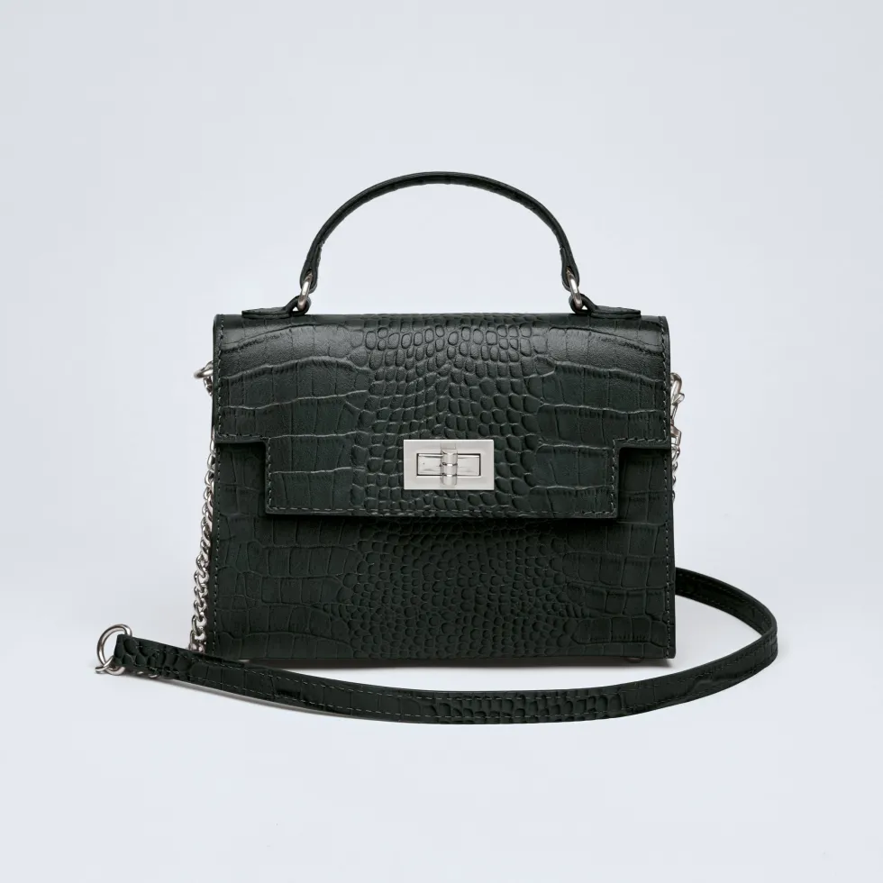 petit_sac_bowling_belair__5.webp Petit sac bowling Bel-air en cuir croco*CXLbyChristianLacroix Online