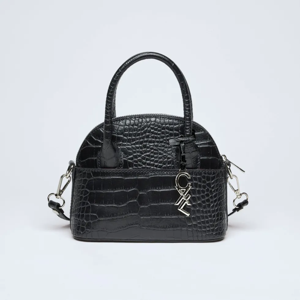 petit_sac_bowling_belair__8.webp Petit sac bowling Bel-air en cuir croco*CXLbyChristianLacroix Online