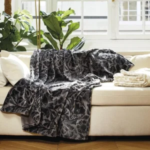 PLAID ARABESQUE - 130 x 160 cm - Anthracite*CXLbyChristianLacroix Fashion