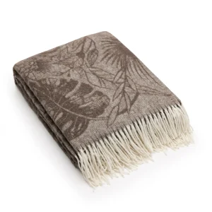 Plaid tissé Araçari Marron - 130 x 180 cm*Chevignon New