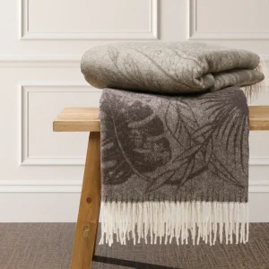 Plaid tissé Araçari Marron - 130 x 180 cm*Chevignon New