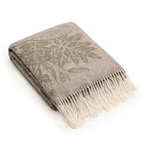 Plaid tissé Araçari Taupe - 130 x 180 cm*Chevignon New