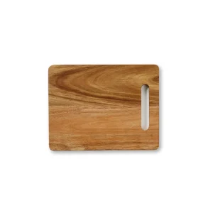 Planche à découper rectangulaire en bois d'acacia avec poignée intégrée*Brandt Outlet