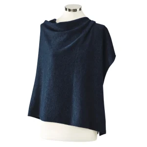 Poncho cachemire - Bleu marine*CXLbyChristianLacroix Fashion