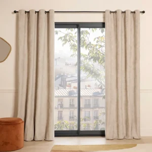 Rideau occultant à œillets - Versailles Gris clair*CXLbyChristianLacroix Discount