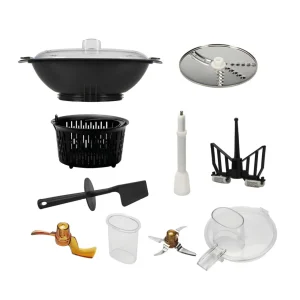 Robot cuiseur chauffant - Blanc / Noir / Gris*Kalorik Discount