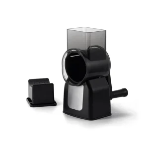 Rotary vegetable and cheese mill + 3 exchangeable blades - Silver / Black*Sauter Outlet