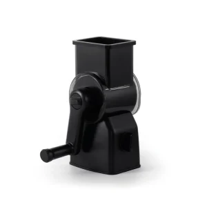 Rotary vegetable and cheese mill + 3 exchangeable blades - Silver / Black*Sauter Outlet