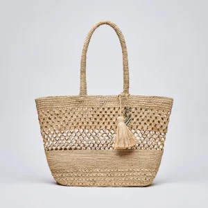 Sac à main Flavie en raphia confectionné à la main*CXLbyChristianLacroix Clearance
