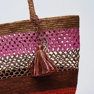 Sac à main Flavie en raphia confectionné à la main*CXLbyChristianLacroix Clearance