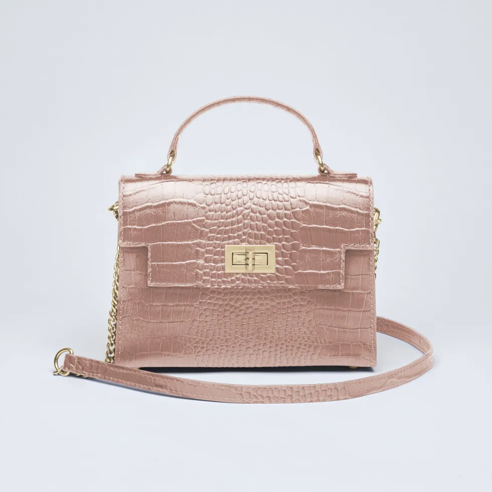 sac__main_monceau_en_cuir_5.webp Sac à main Monceau en cuir croco*CXLbyChristianLacroix Clearance