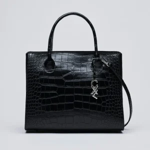 Sac à main Montaigne en cuir croco italien*CXLbyChristianLacroix Clearance